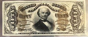  Third Issue Fractional Currency - 50 Cents - Specimen