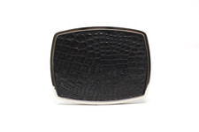 Alligator Belt Buckle, Exotic Belt Buckle, 1.5'' Removable Western Buckle