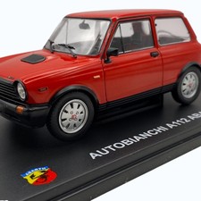 1:24 Autobianchi A112 Abarth 1982 Ixo Hachette voiture miniature Diecast