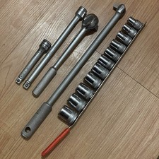 Sk Diamond Logo 12 Drive 15pc Knurled Socket Set 716 To 1516 Usa