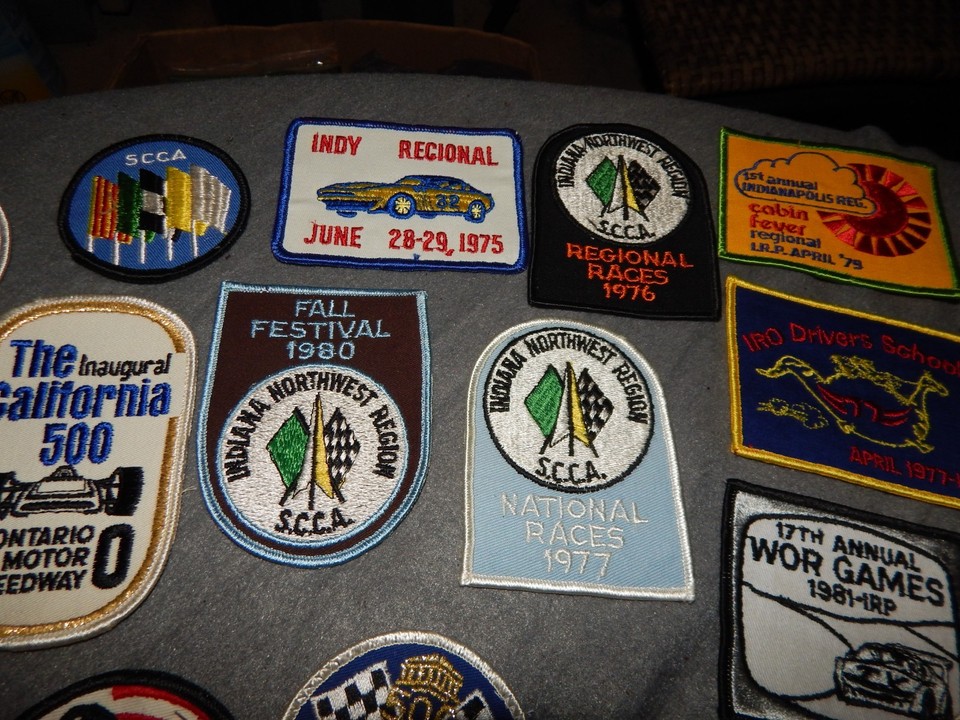 Vintage Car Racing Patches & Stickers 43 Pieces Estate Find | eBay