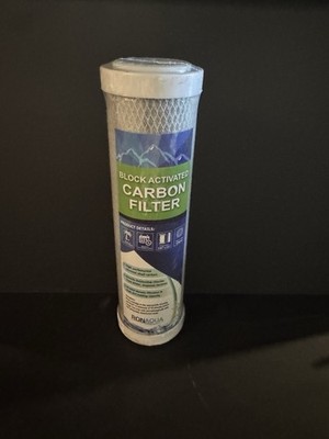 Ronaqua / Block Activated Carbon Filter / 5 Micron / 9.87'' x 2.5'' Coconut Shell 