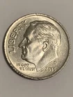 2015-D Roosevelt Dime 10 Cent Coin.