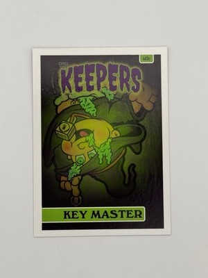 2020 GeePeeKay THE KEEPERS #665c Key Master GPK Fan Club Card