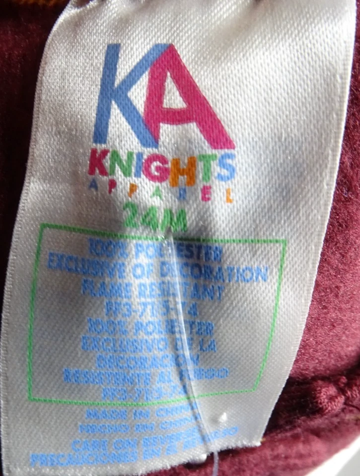 Arizona State Sun Devils NCAA Knights Apparel Infant Footy Pajamas - Image 4 of 4