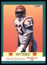 1991 Fleer - Hitters David Fulcher #399