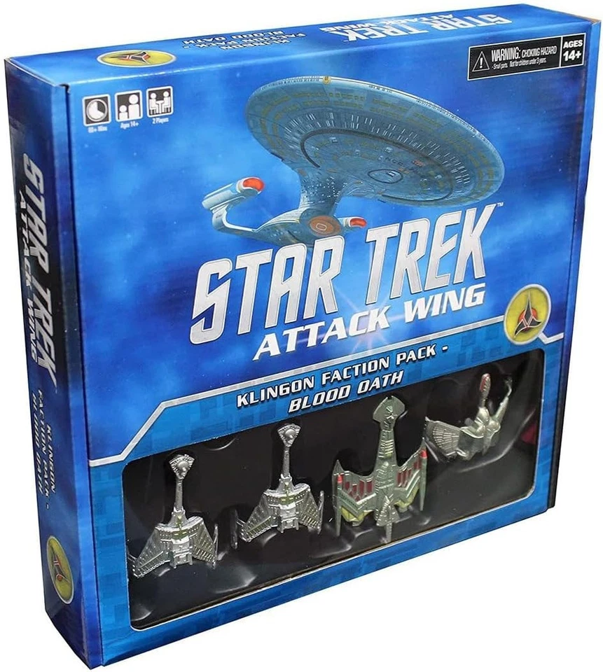 Premium Klingon Fleet Pack - Star Trek: Attack Wing con nuevas características de juego Foto 2 de 2