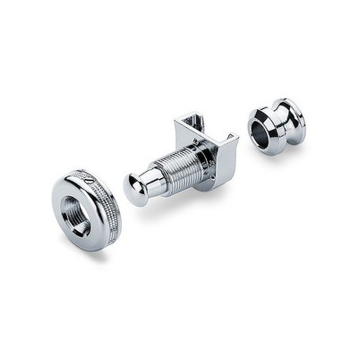 Schaller S-Locks Classic Knopfgurtschlösser 2er Set (Chrom)