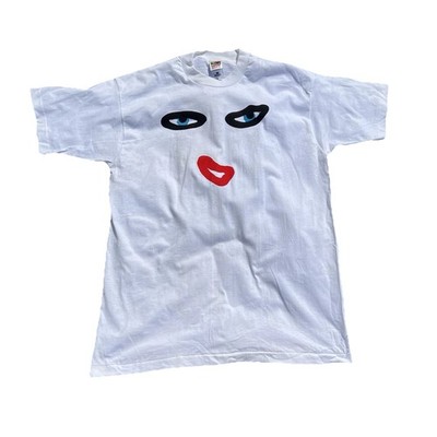 Mummenschanz Swiss Mask Theater Troupe Single Stitch White T Shirt Size- XL