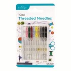 Ashley 10 Piece Needle and Thread Kit Emergency Travel Repair Buttons (n)