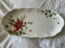 Lenox Winter Meadow serving tray EUC