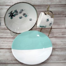 TIFFANY CO. Mug/Plate/Bowl Bear Block 3-piece SET