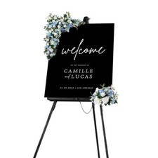 65" A-Frame Tripod Easel Stand, Wooden Display Easel with Adjustable Canvas H...