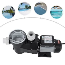 2 HP In/Above Ground Pool Pump 1500W Self Primming Swimming Pool Pump with Timer