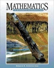 Mathematics : A Discrete Introduction Hardcover Edward A. Scheine