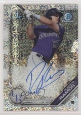 2019 Bowman Chrome Prospect Speckle Refractor 13/299 Roberto Ramos Auto eq1