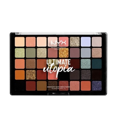 NYX Professional Makeup Lidschattenpalette    mit verschiedenen Finishes