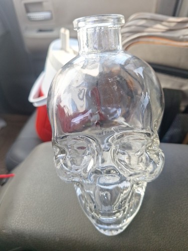Crystal Head Vodka Empty Bottle Glass Skull 750ML