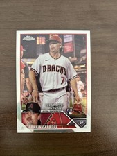 2023 Topps Chrome Update Series - Rookie Debut Corbin Carroll #USC220 Refractor