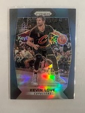 2017-18 Panini Prizm Kevin Love Blue Prizm # /199 NBA Basketball Cavaliers 193