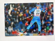 orig. Biathlon Autogramm Tommaso Giacomel