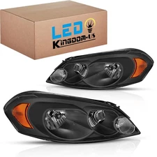 LEDKINGDOMUS Headlight Assembly, DOT-certified, Compatible with 2006-2013 Che...