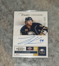 Zack Kassian #260 Auto /800 Calder Contenders 2011-12 Panini Buffalo Sabres 