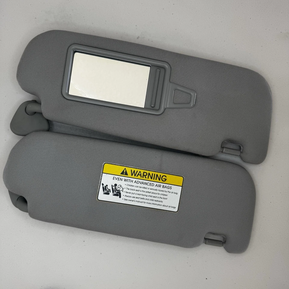 Kia Front Lh Rh Sun Visor Set Of 2 Tan OE Fits KIA OPTIMA 2011-2016 - Image 4 of 4