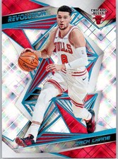 2019-20 Panini Revolution Cosmic #32 Zach LaVine #/100 Chicago Bulls
