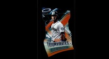 Julio Rodríguez 2023 Stadium Club #T-21 Triumvirates Orange #06/50