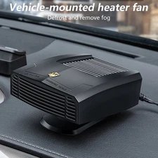 Car Heater 12V 150W Portable Electric Heating Fan Defogger Defroster Demister 55
