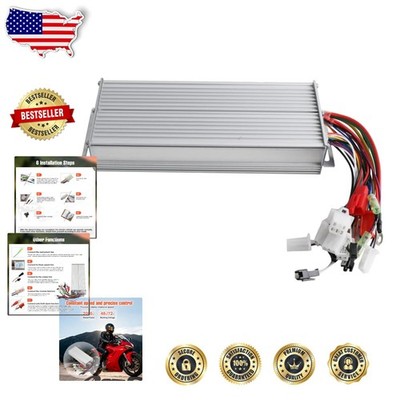 Powerful 2000W Electric Bicycle Controller: 48-72V Brushless E-Bike Motor