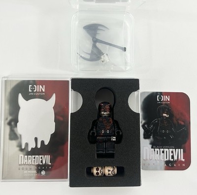 LEGO Marvel Jin Custom Daredevil Born Again Daredevil Black Suit Minifigure NEW
