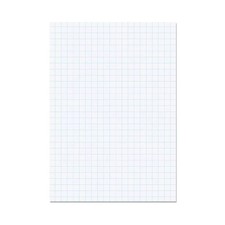 RHINO A4 Loose Leaf Paper, 10mm Squared Paper, 500 Sheets / 1000 Page, Unpunched
