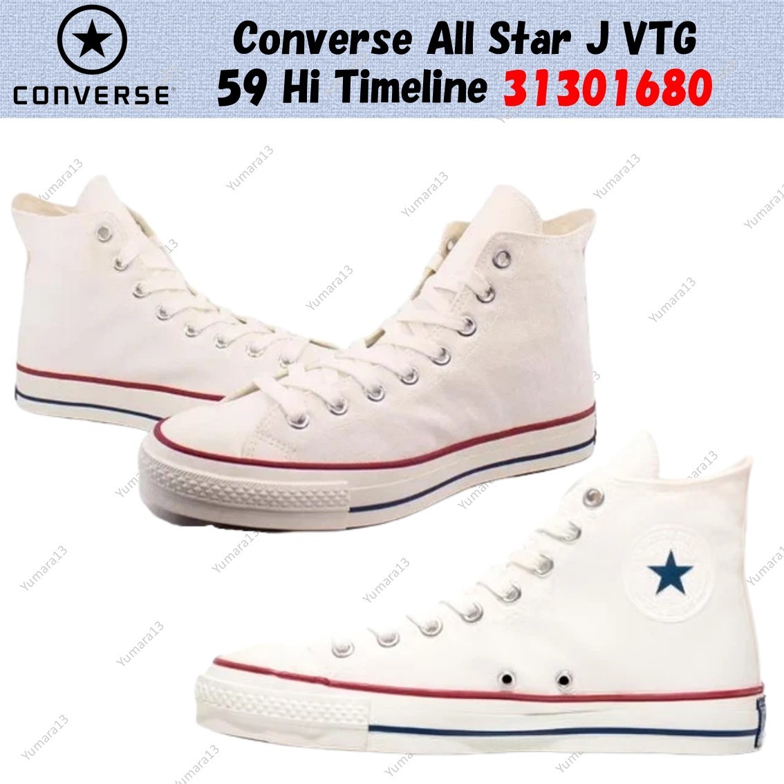 Converse All Star J VTG 59 Hi Timeline 31301680 Men's Size | eBay