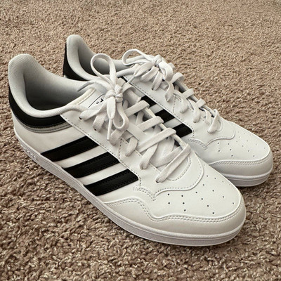 adidas Hoops 4.0 Men s Low Top Lace-Up Sneakers Cloud White/Core Black