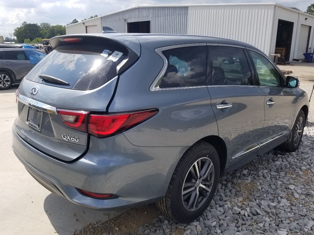 18 2018 INFINITI QX60 QUARTER PANEL *CUT* RIGHT PASSENGER GRAY SEE IMAGES