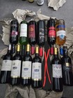 12 Flaschen Alte Weinsammlung, Rotwein, Weißwein, 