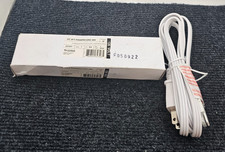  QTY 2 LITHONIA LIGHTING 237X77 UC 5FT Power Cord WH 120V White