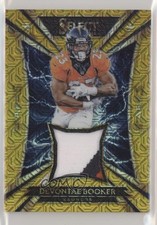 2016 Panini Select Sparks Gold Prizm 8/10 Devontae Booker #6 ti8