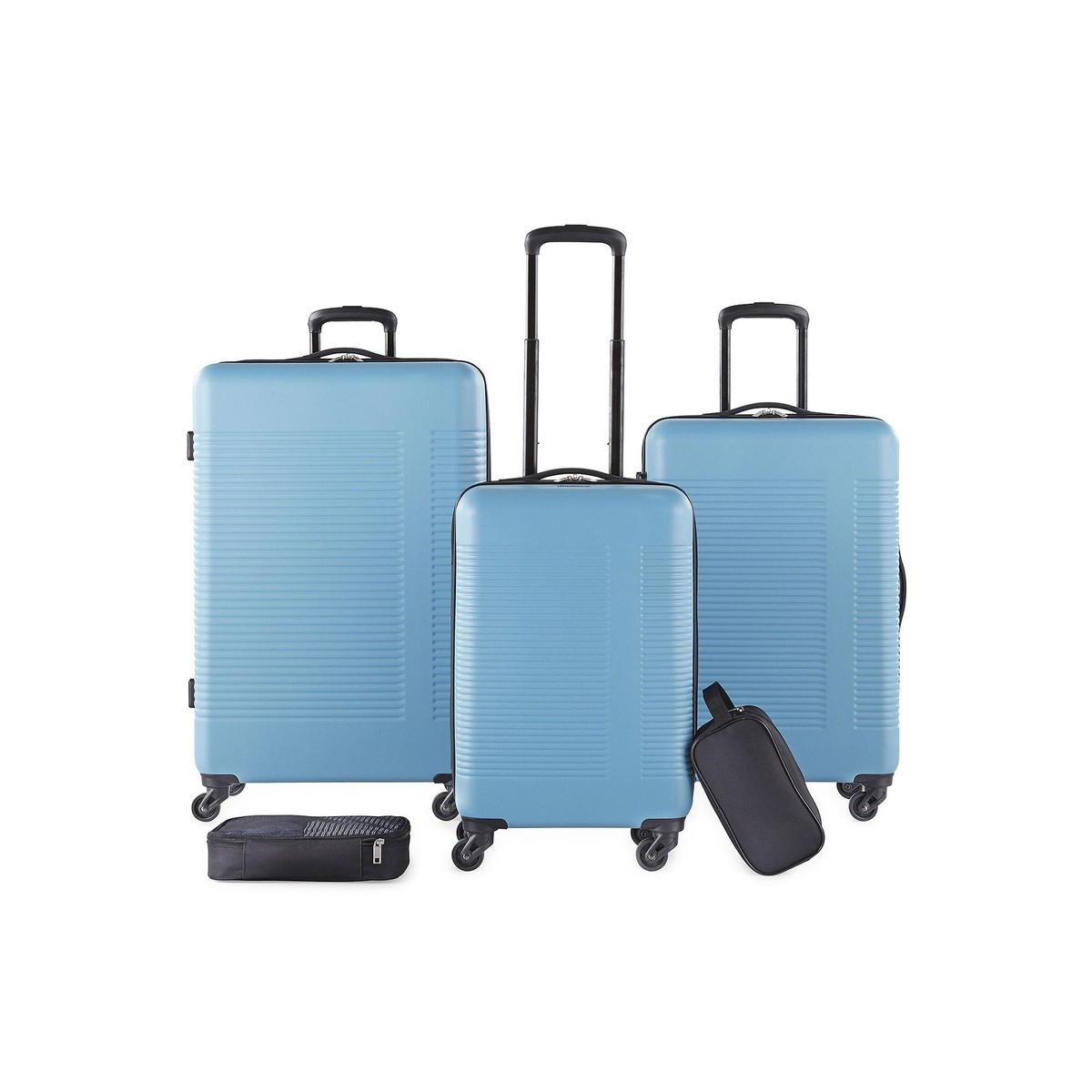 Protocol Phoenix Hardside 5-Pc. Luggage Set - RIVIERA BLUE ONE