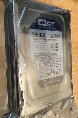 Western Digital 250GB WD2500AAJB IDE/PATA NEU&VERSIEGELT -NOS- Festplatte 