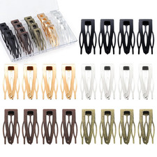 20 Pcs Metal Snap Hair Clips, Hair Barrettes Accessories for Women and Girls, Sm