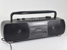 Casio CP80 Radio Cassette Deck FM Radio Tested Works Great Audio Cassette Player