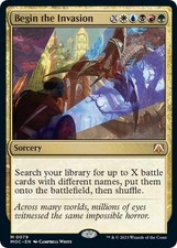 Begin the Invasion - Foil NM MTG Commander: March of the Machine