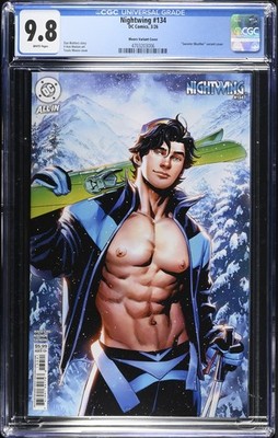 Nightwing #134 CGC 9.8 Cover E Sweater Weather Variant Travis Moore 2025