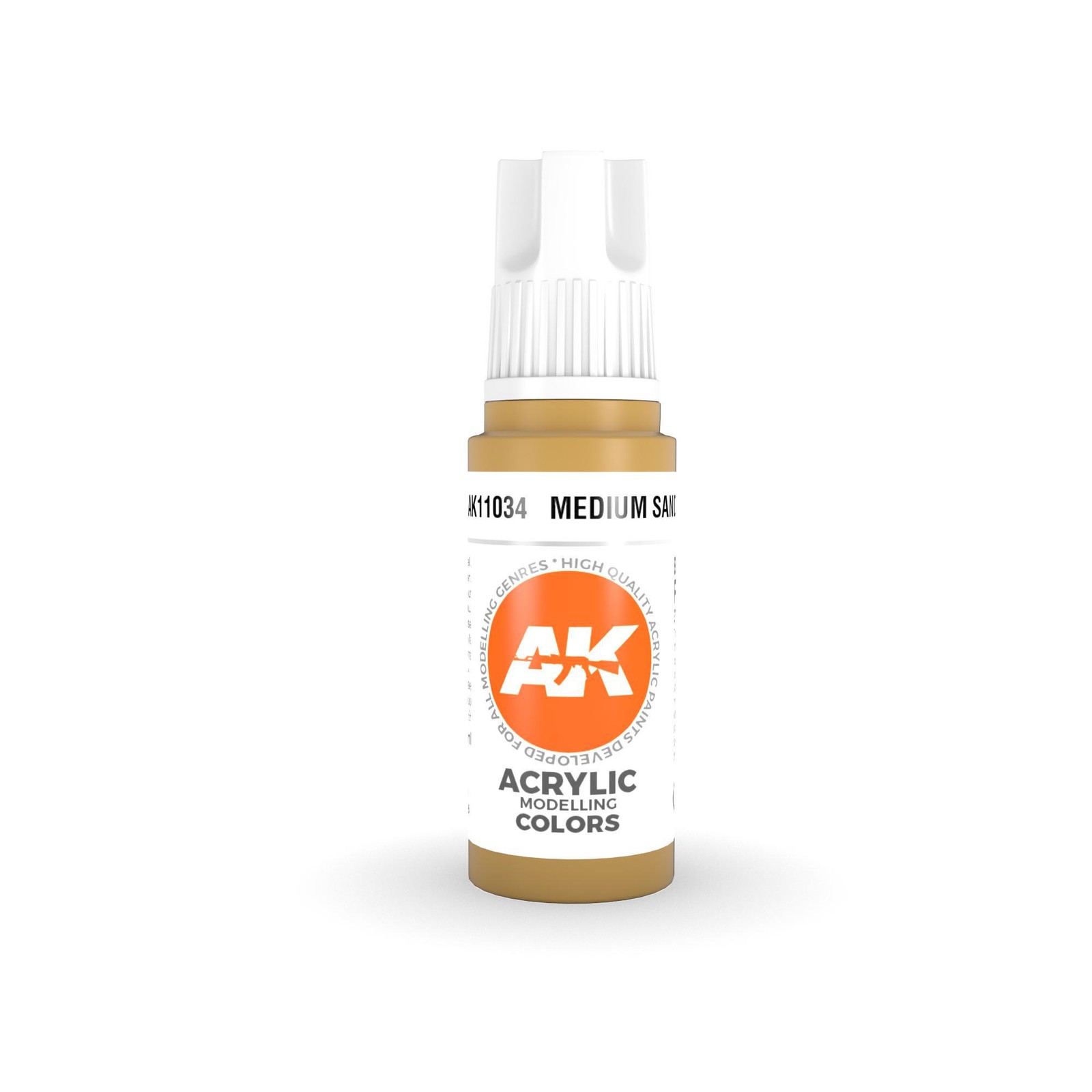 Acrilico Modellismo AK Interactive Medium Sand 17ml foto 5