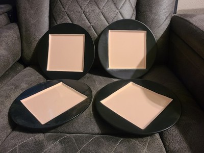 Kate Spade Accent Plate Dishware Set (4) 'Saturday' Collection 9'' (2013 release)
