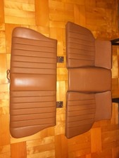 Rückbank Notsitze Kindersitze original Mercedes Benz SL 107 SL R107 W107 Dattel