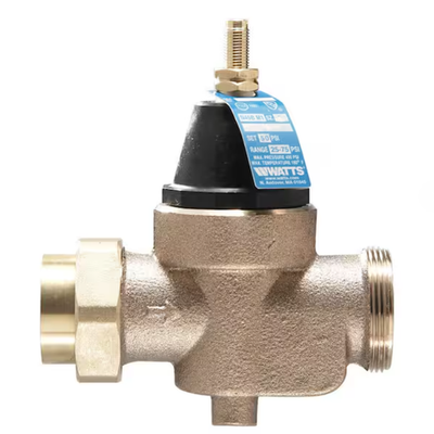 #ad Watts 3 4 in. Brass MPT x FTP Pressure Reducing Valve LFN45BM1 U $58.61